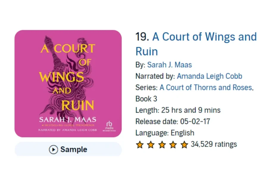 A Court Of Wings And Ruin