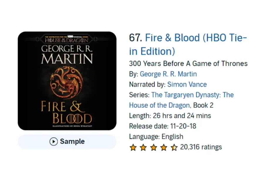 Fire and blood review
